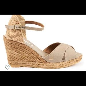 3" Wedge, Ankle-Strap, Open Toe, Espadrilles Heel